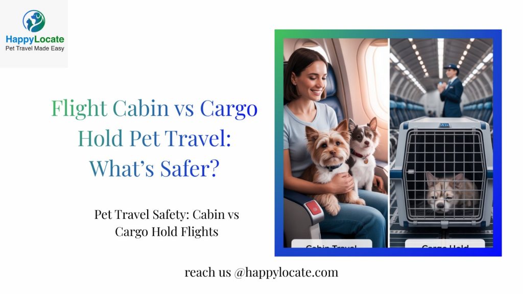 Cabin or Cargo Hold for Pets? International Safety Guide
