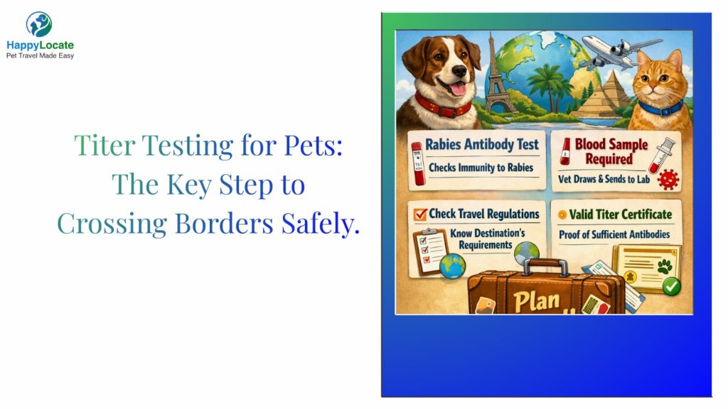 Titer Testing for Pets: Essential Info for International Travel