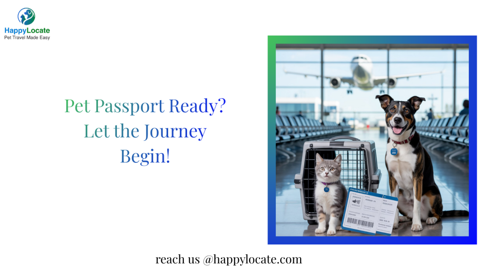Do dogs or cats need a passport to travel internationally?