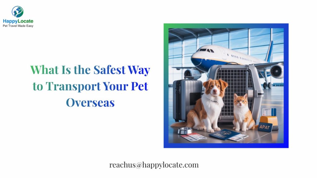 What Is the Safest Way to Transport Your Pet Overseas?