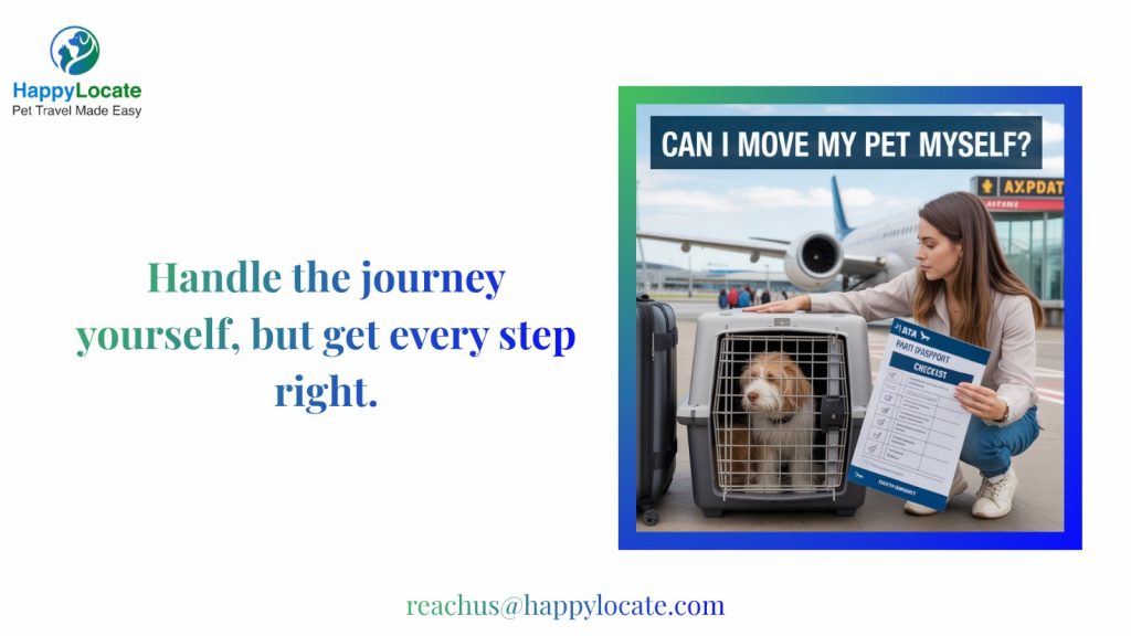 Can I move my pet myself?