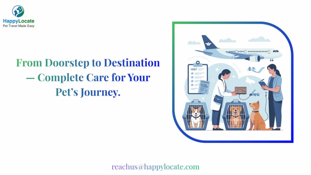 What Services Do They Include in the Pet Relocation Process?